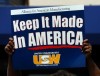 USW supporters rally for U.S. auto, manufacturing industry  