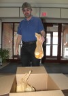 Annual DEA drug take back event. 