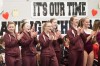 Chesterton gymnasts cheer for their teammates during Saturday's DAC gymnastics meet at Merrillville.