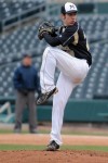 Marian Catholic senior pitcher Jeffrey Leppellere delivers a pitch