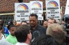 Revs. Jackson, Pfleger picket Riverdale firearms dealer they believe supplies guns to streets
