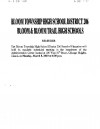 Bloom Township Board of Education Meeting