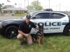 Crown Point officer training with department's third K-9
