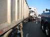 Two eastbound Borman lanes reopen five hours after semi crash