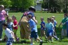 Firefighters demonstate Jaws of Life at Immanuel Lutheran