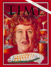 Julia Child on the Cover to Time Magazine Nov. 25, 1966