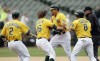 Kila Ka'aihue, Cliff Pennington, Josh Reddick, Kurt Suzuki