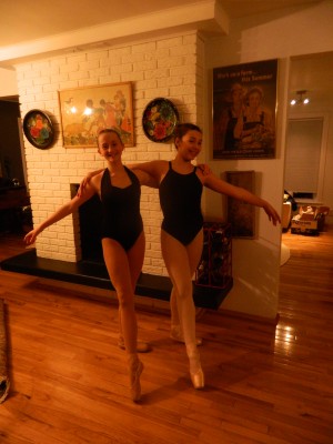 Local ballerinas take their show on the road