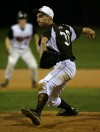 Mount Carmel relief pitcher Tyler Laurisch entered in the fourth inning