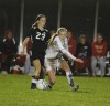 during the game Tuesday night at The Viking Arena where the Lady Vikings played host to the Lady Indians. September 27, 2011.