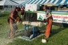 Lumber Jills show off skills
