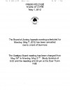 Dyer Board of Zoning Appeals and Sanitary Board