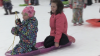 Snowfall makes for great sledding