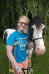 Fair queen contestant survives being thrown from horse
