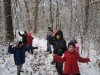 Annunciata Scouts take hike in winter wonderland