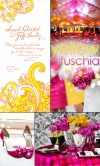 Inspiration Board Yellow & Fuschia