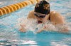 Chesterton's Madelaine Miller swims the breaststroke leg