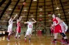 Crown Point guard Rachel Honaker shoots