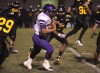 Merrillville's Dylon Collins runs