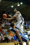 Bowman's Justin King drives