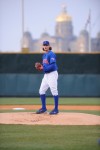 On the mound in Iowa