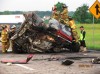 Fiery crash kills Hobart family