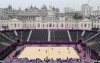 Beach volleyball players awed by majestic venue