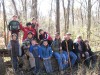 Scouts hike Deep River County Park