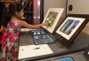 Bidding on youth artwork