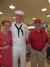 World War II Veteran Richard Yavenue of Thorton, Ill., Greeted at Midway Airport
