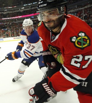 Oduya’s big ‘D’ creates positive domino effect on Hawks