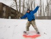 Snow causing dangerous driving conditions