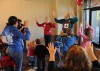 Kids celebrate birthday party for Jesus