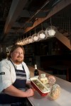 Reserve executive chef Matt Millar listens to his ingredients