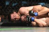 Keith Wisniewski attempts a rear naked choke