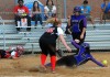 T.F. North first baseman Alixis Braun