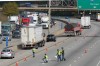 Police: One person dead, officer injured in I-80 crashes