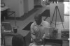 Suspect's image captured on surveillance video