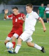 Crown Point's Alex Fenn and Valpo's Chase Holford