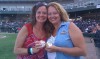 FIRST PITCH: Bev McClain, Barb Burke