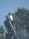 Fire hits Cal City apartment, garages
