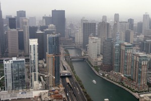 Chicago River flows through history