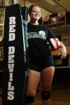 Lowell's Thiel prepares to spend another season as a big fish in Region's volleyball sea