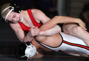 Freshmen Hughes, Streck among semistate wrestling champions