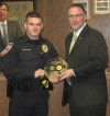 Police officer commended for saving a toddler's life