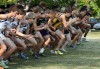 The boys take off at the Rich Dust Invitational