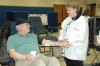 Giving blood