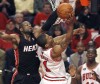 Bulls' defense brings Miami's Big 3 down to earth