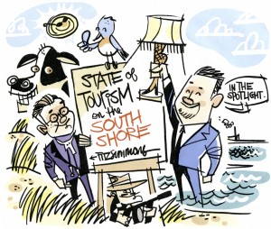 Cartoonist to draw crowd for tourism