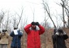 Christmas bird count volunteers try to identify species, numbers of birds
